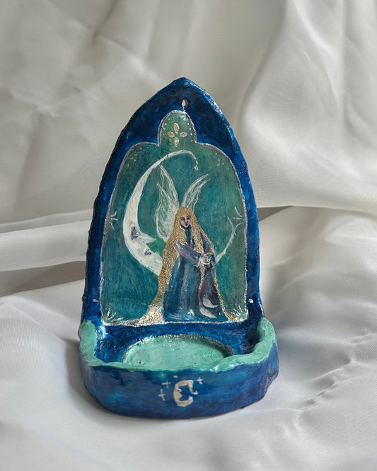Moon Fairy Candle Altar