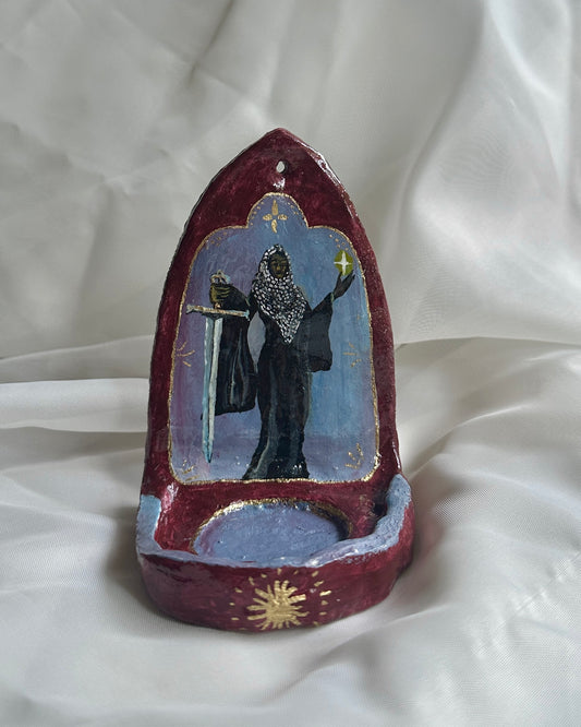 Knight of Swords Candle Altar