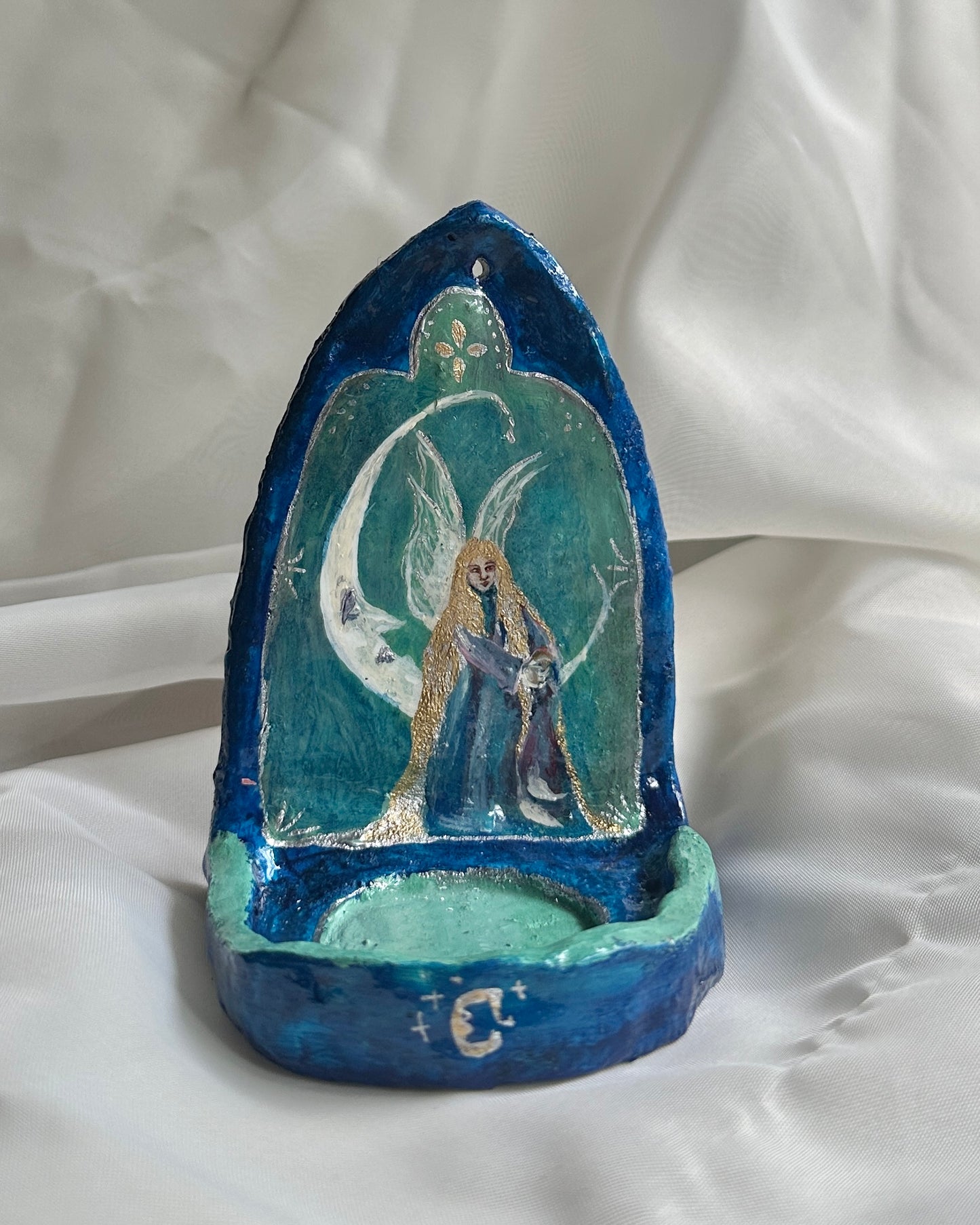 Moon Fairy Candle Altar