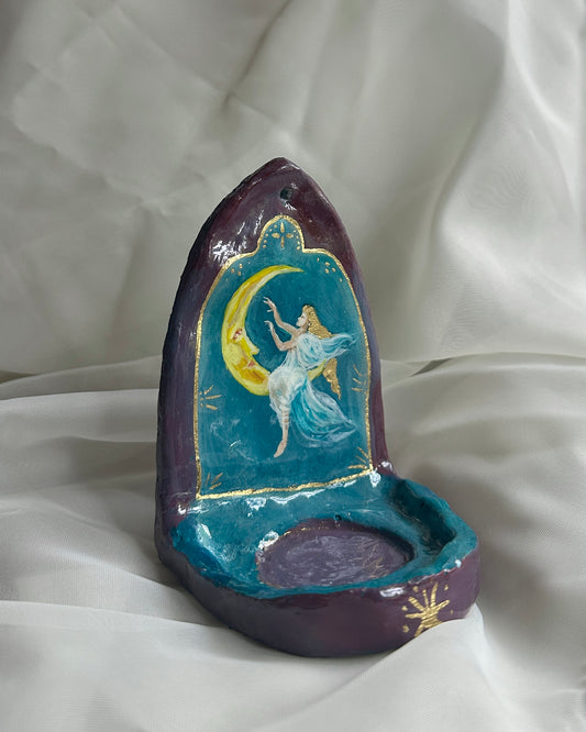 Moon Maiden Candle Altar