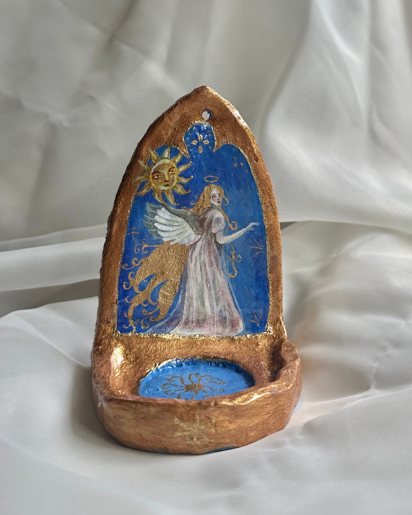 Earth Angel Candle Altar